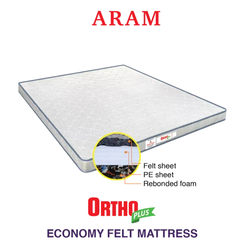 ORTHO PLUS - ECONOMY FELT MATTRESS