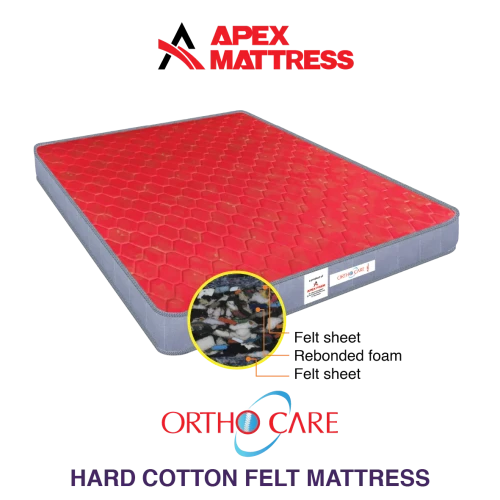 ORTHO CARE - HARD COTTON FELT MATTRESS